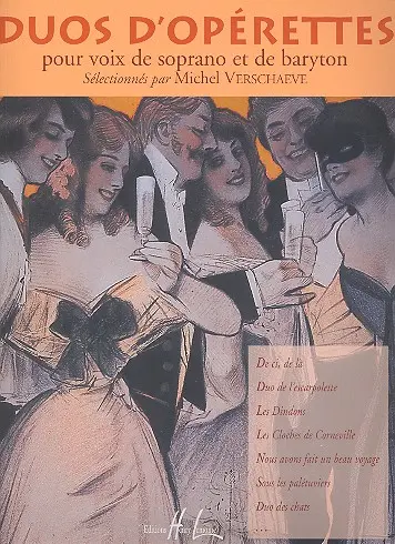 Cover: 9790230980531 | Duos d'operettes pour voix de soprano et de baryton et piano | Buch