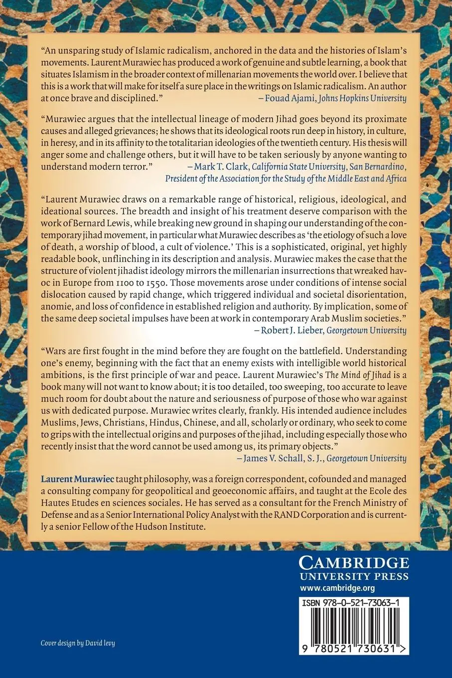 Rückseite: 9780521730631 | The Mind of Jihad | Laurent Murawiec | Taschenbuch | Englisch | 2014