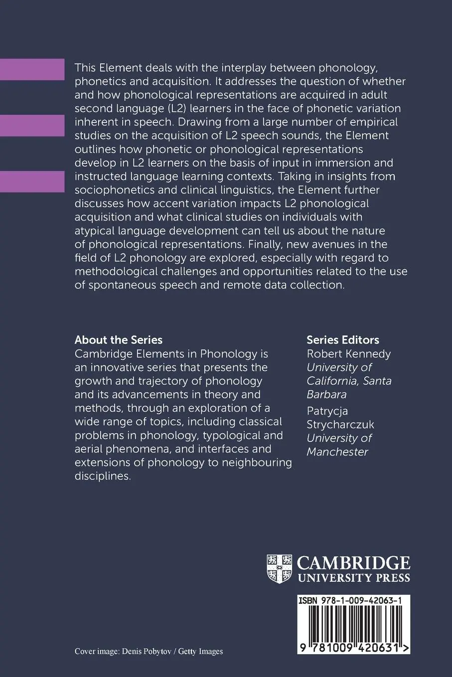 Rückseite: 9781009420631 | Second Language Phonology | Ellen Simon | Taschenbuch | Englisch