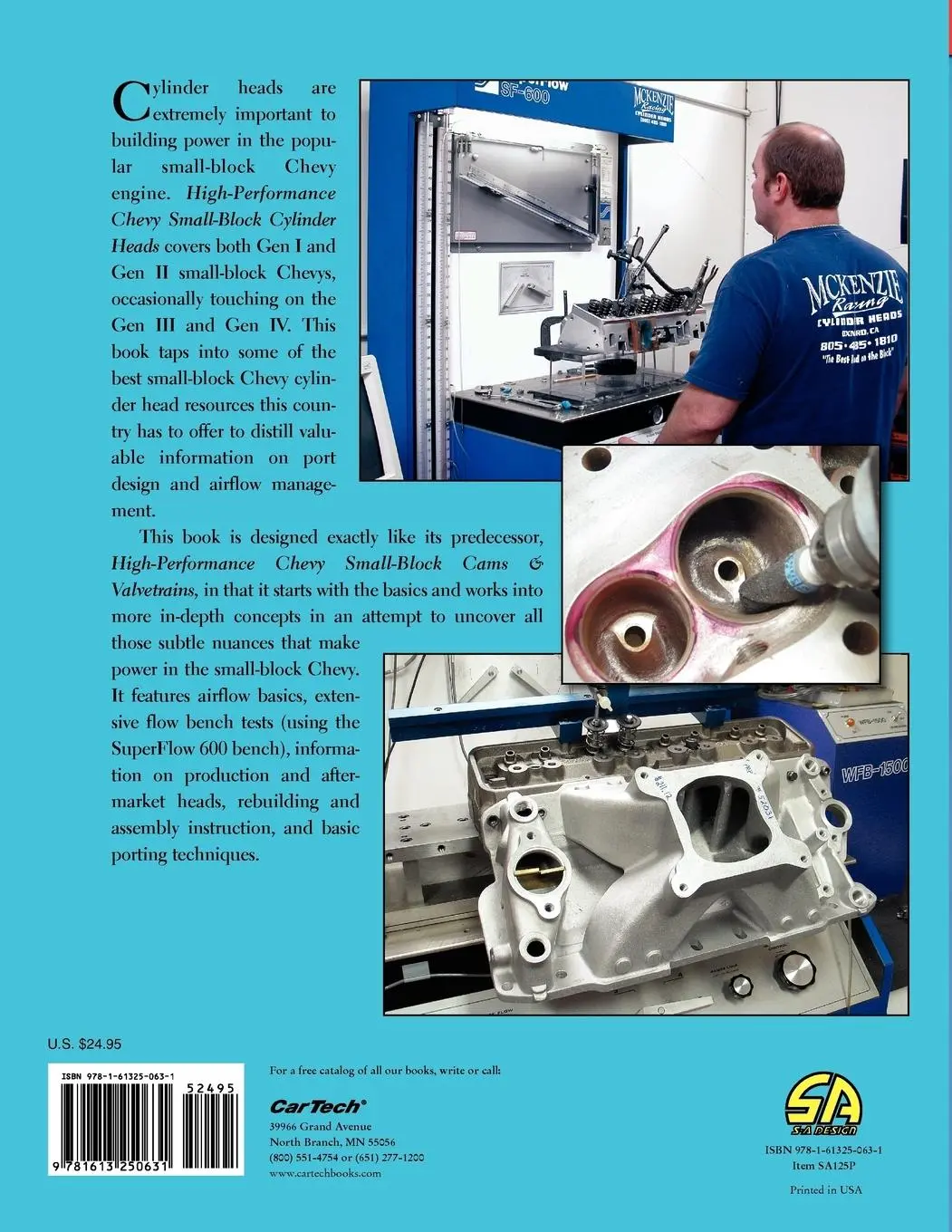 Rückseite: 9781613250631 | High-Performance Chevy Small-Block Cylinder Heads | Graham Hansen