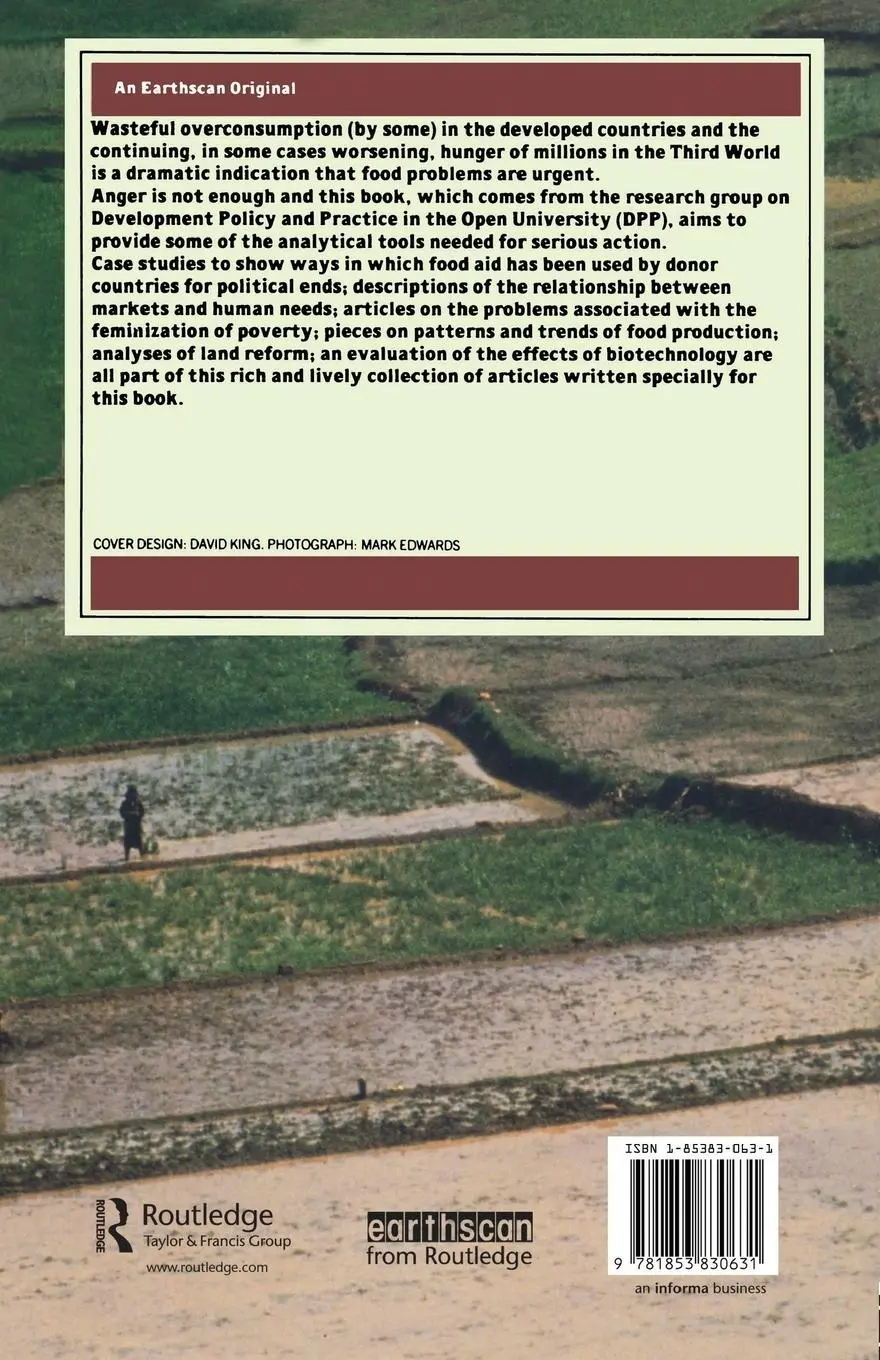 Rückseite: 9781853830631 | The Food Question | Profits Versus People | Henry Bernstein (u. a.)