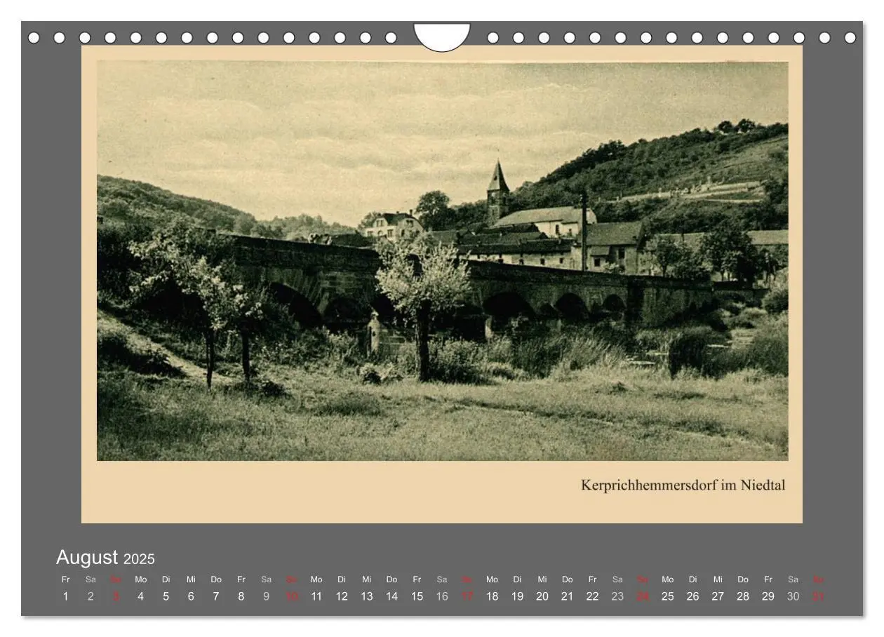 Bild: 9783435540631 | Saarland - vunn domols (frieher), Landkreis Saarlouis (Wandkalender...