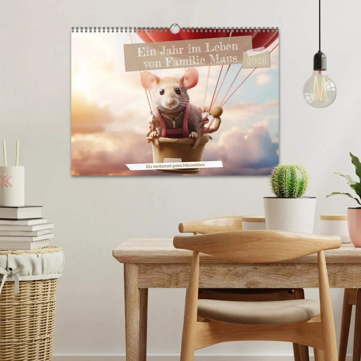 Bild: 9783457490631 | Ein Jahr im Leben von Familie Maus (Wandkalender 2026 DIN A3 quer),...