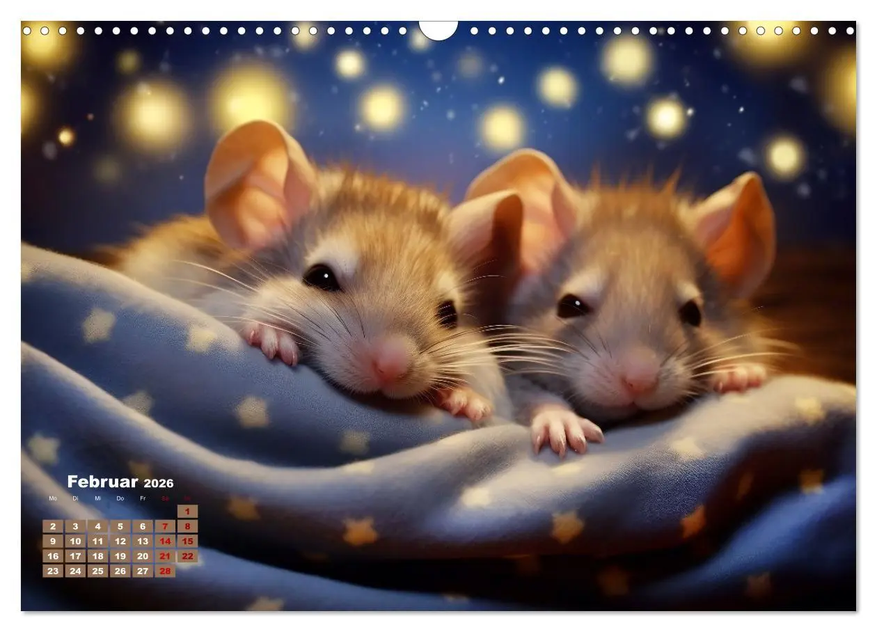Bild: 9783457490631 | Ein Jahr im Leben von Familie Maus (Wandkalender 2026 DIN A3 quer),...