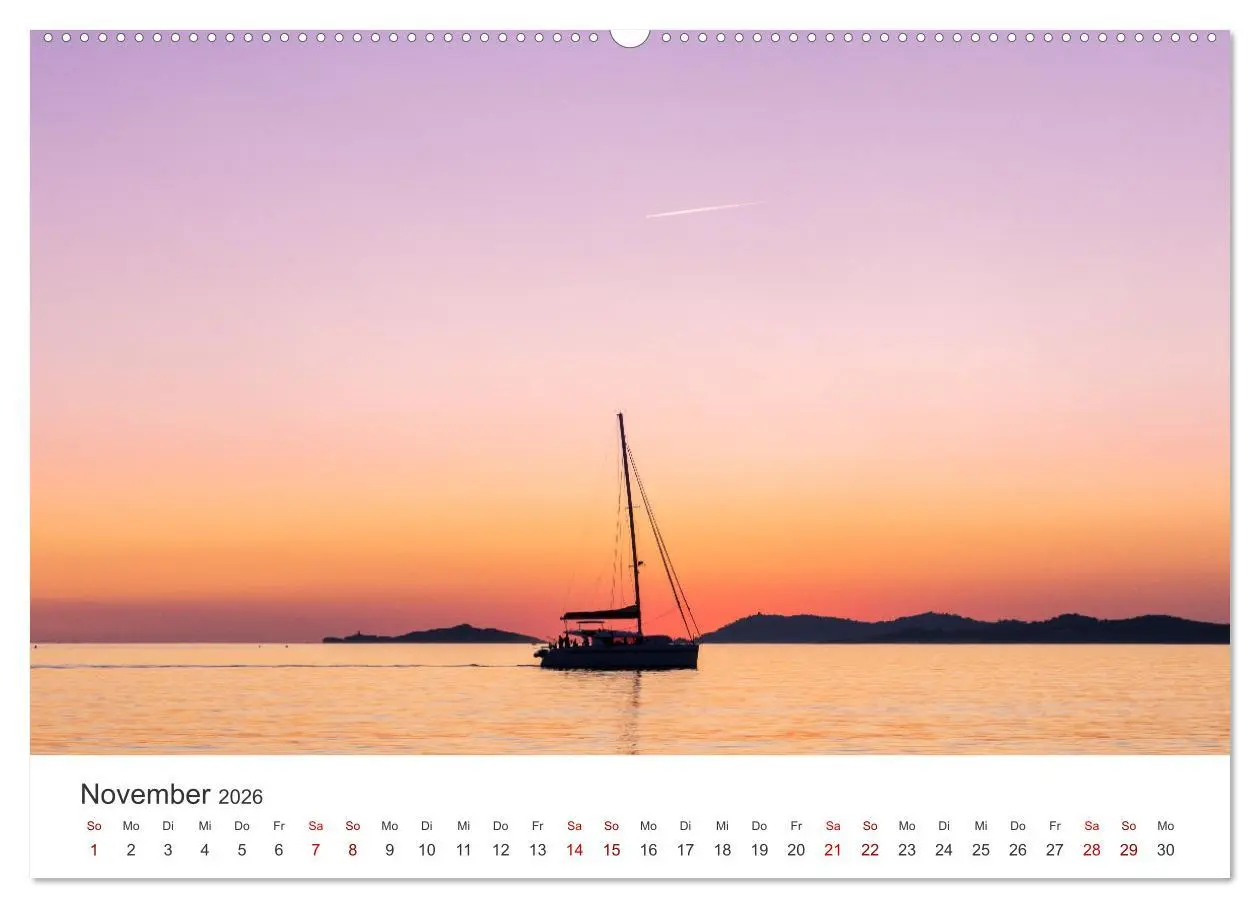 Bild: 9783457560631 | Segeln - Die Freiheit genießen. (Wandkalender 2026 DIN A2 quer),...