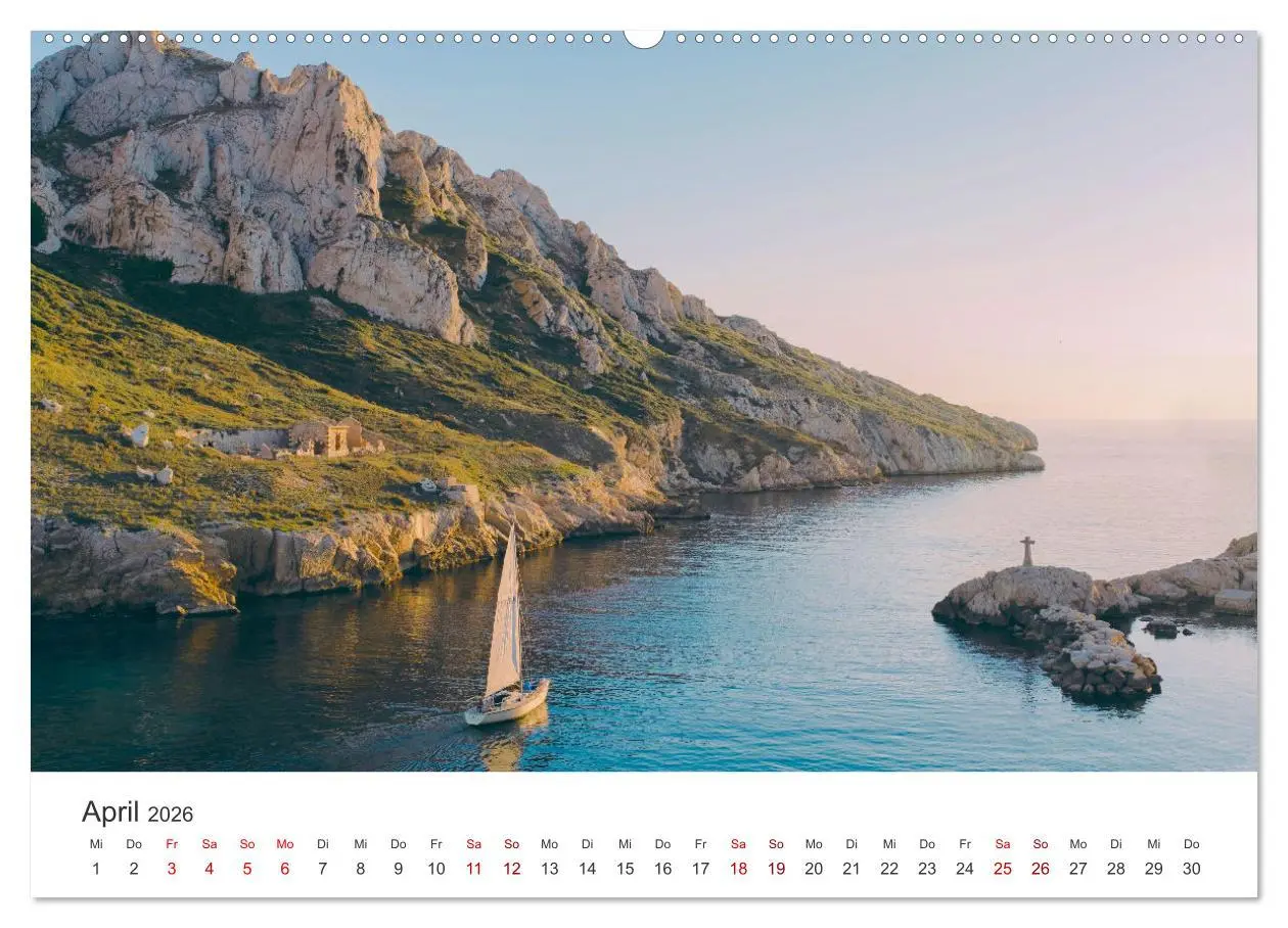 Bild: 9783457560631 | Segeln - Die Freiheit genießen. (Wandkalender 2026 DIN A2 quer),...