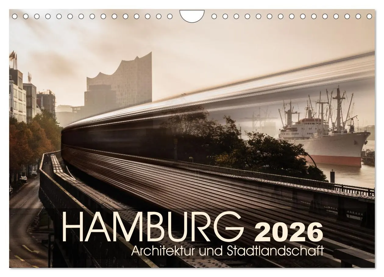 Cover: 9783457630631 | Hamburg Architektur und Stadtlandschaft (Wandkalender 2026 DIN A4...