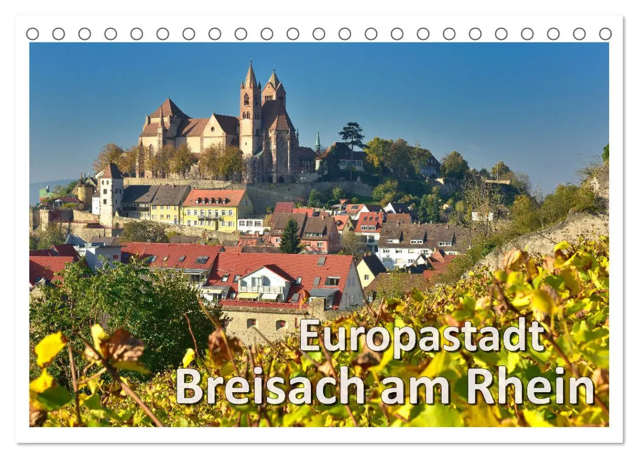 Cover: 9783457940631 | Europastadt Breisach am Rhein (Tischkalender 2026 DIN A5 quer),...