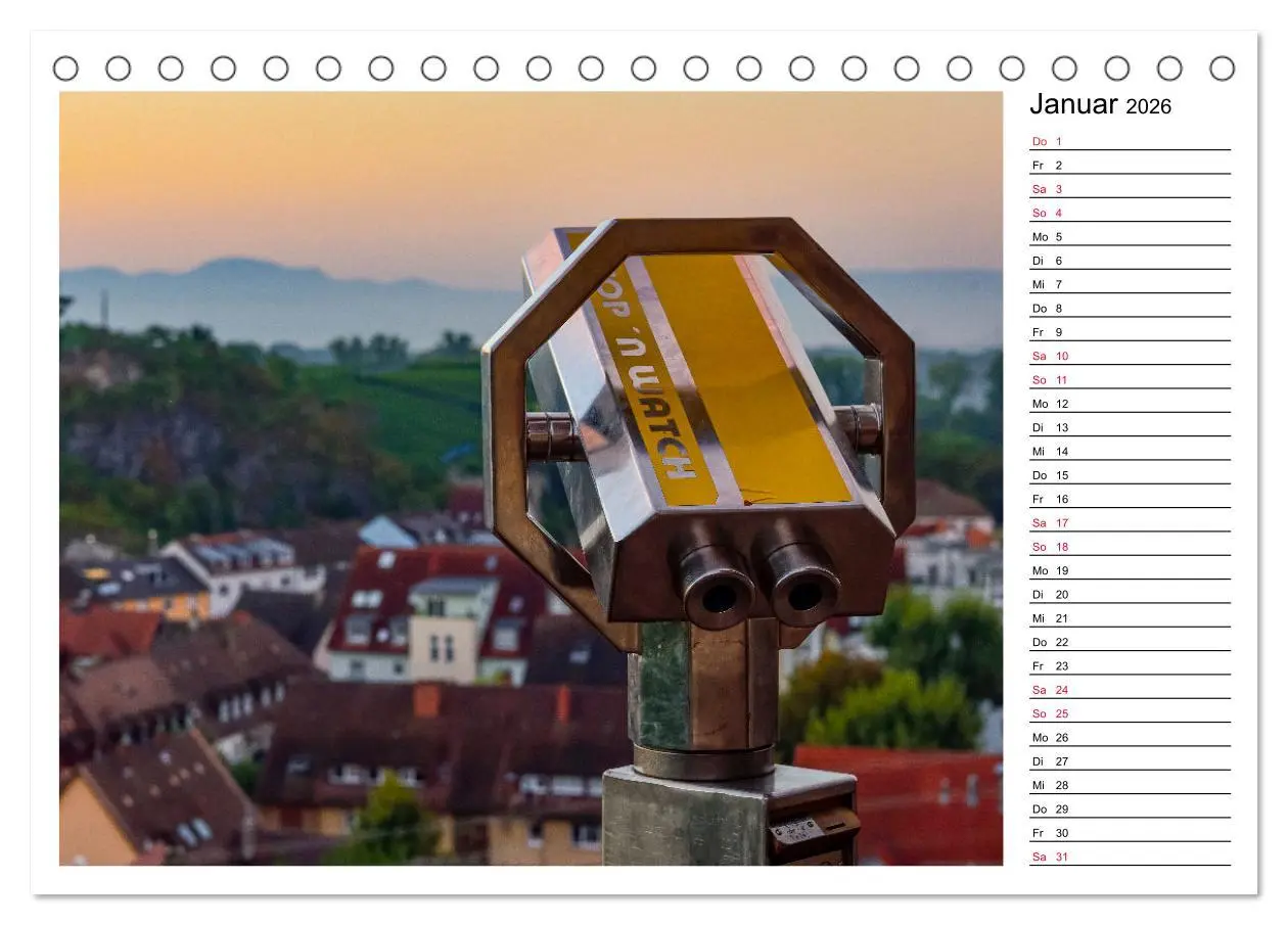 Bild: 9783457940631 | Europastadt Breisach am Rhein (Tischkalender 2026 DIN A5 quer),...