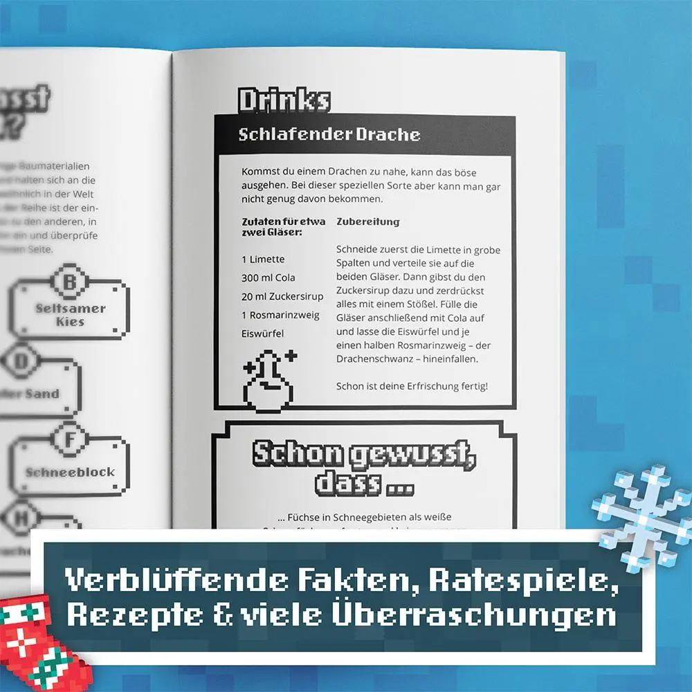 Bild: 9783985610631 | Unnützes Wissen für Minecrafter - Der inoffizielle Adventskalender