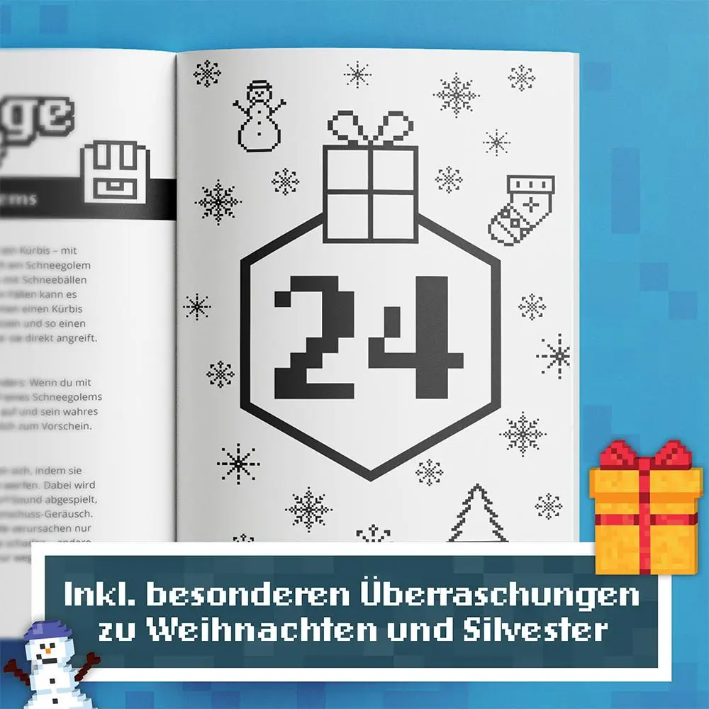 Bild: 9783985610631 | Unnützes Wissen für Minecrafter - Der inoffizielle Adventskalender