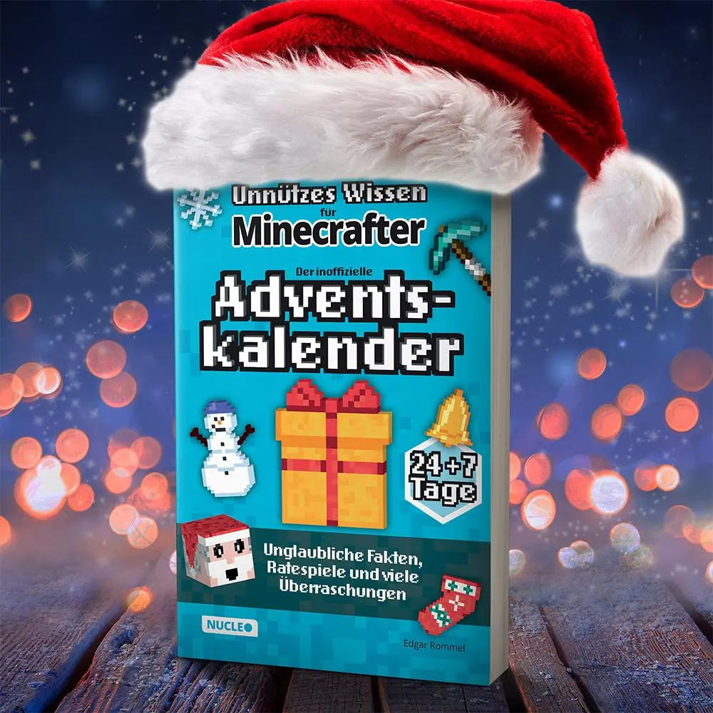 Bild: 9783985610631 | Unnützes Wissen für Minecrafter - Der inoffizielle Adventskalender