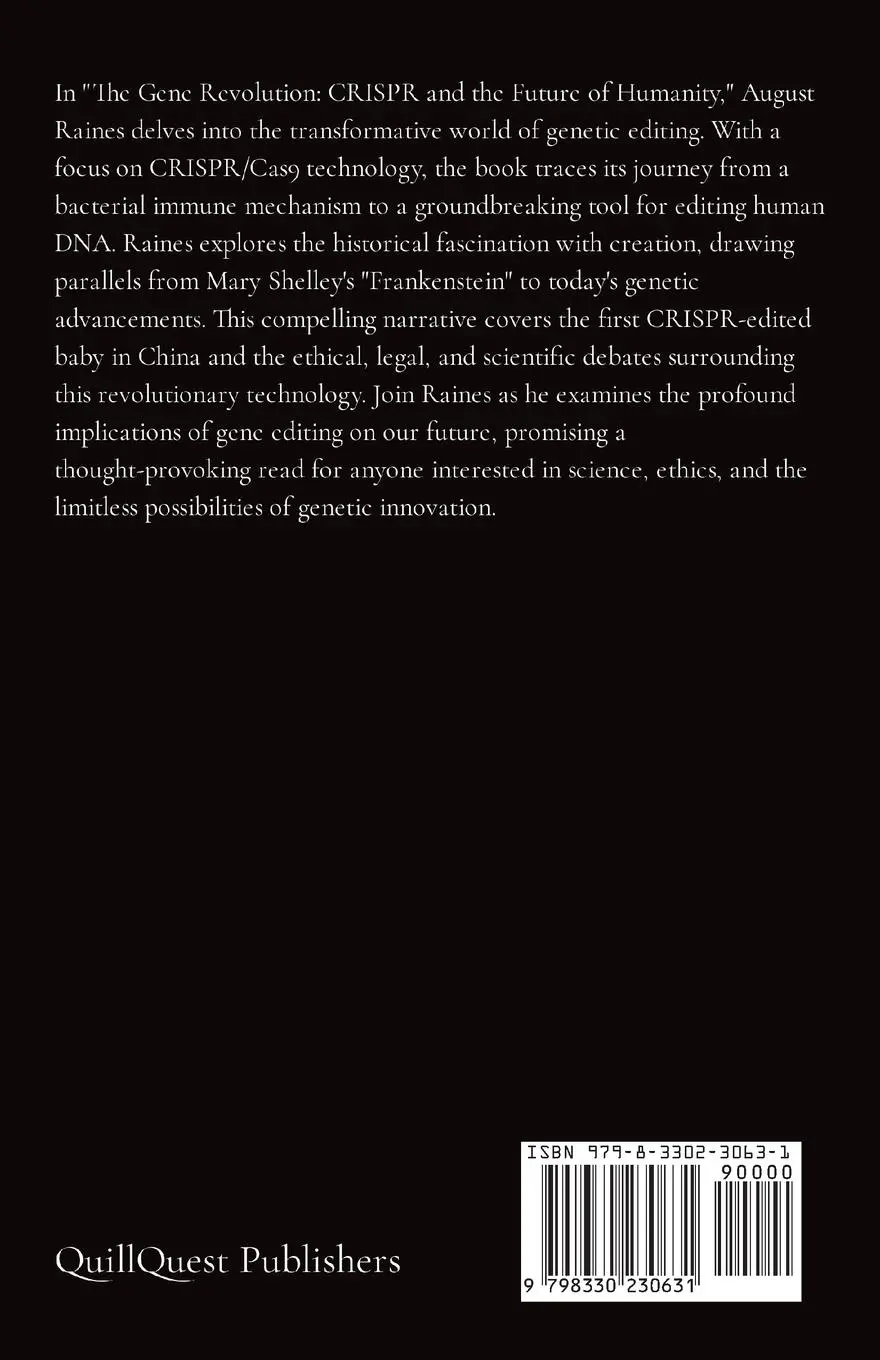 Rückseite: 9798330230631 | The Gene Revolution | CRISPR and the Future of Humanity | Raines