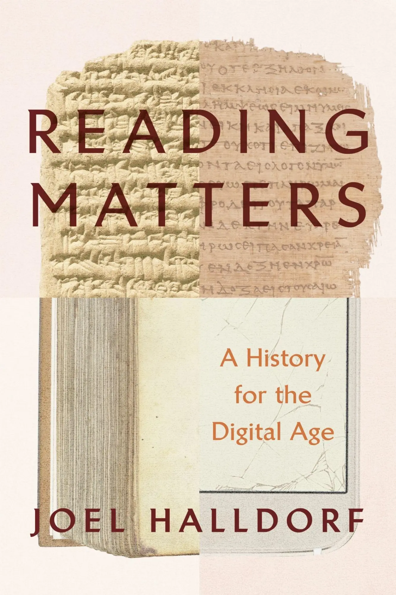 Cover: 9781479840731 | Reading Matters | A History for the Digital Age | Joel Halldorf | Buch