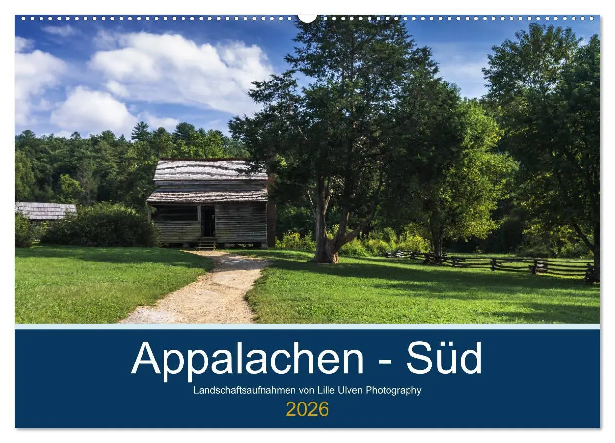 Cover: 9783457860731 | Appalachen - Süd (Wandkalender 2026 DIN A2 quer), CALVENDO...