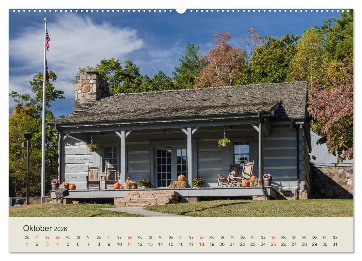 Bild: 9783457860731 | Appalachen - Süd (Wandkalender 2026 DIN A2 quer), CALVENDO...