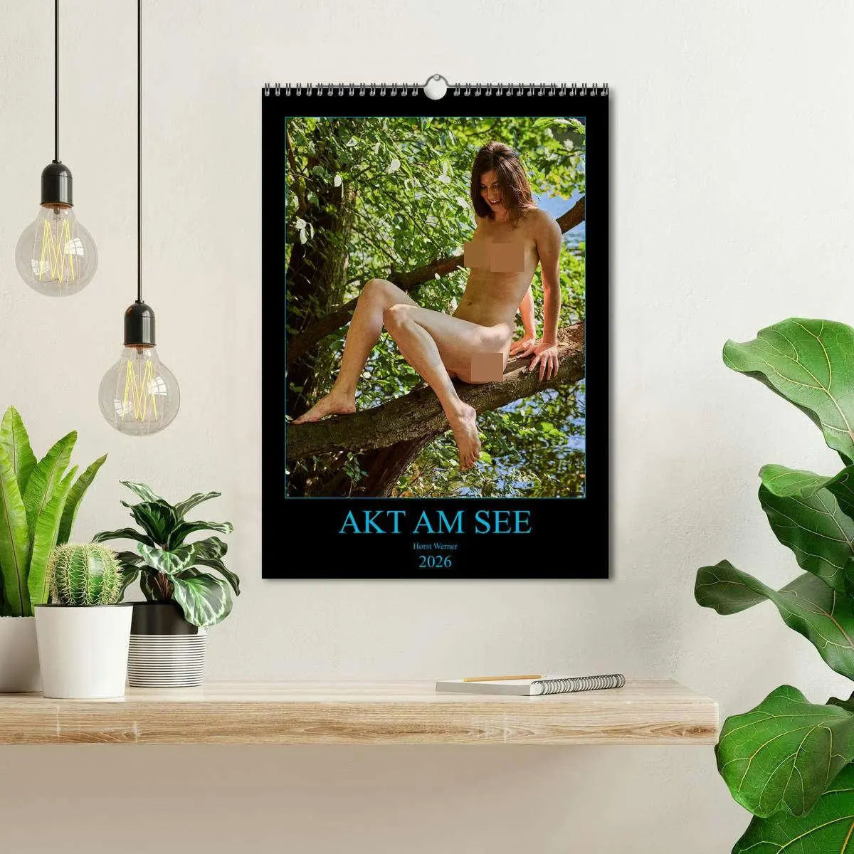 Bild: 9783516400731 | Akt am See (Wandkalender 2026 DIN A3 hoch), CALVENDO Monatskalender