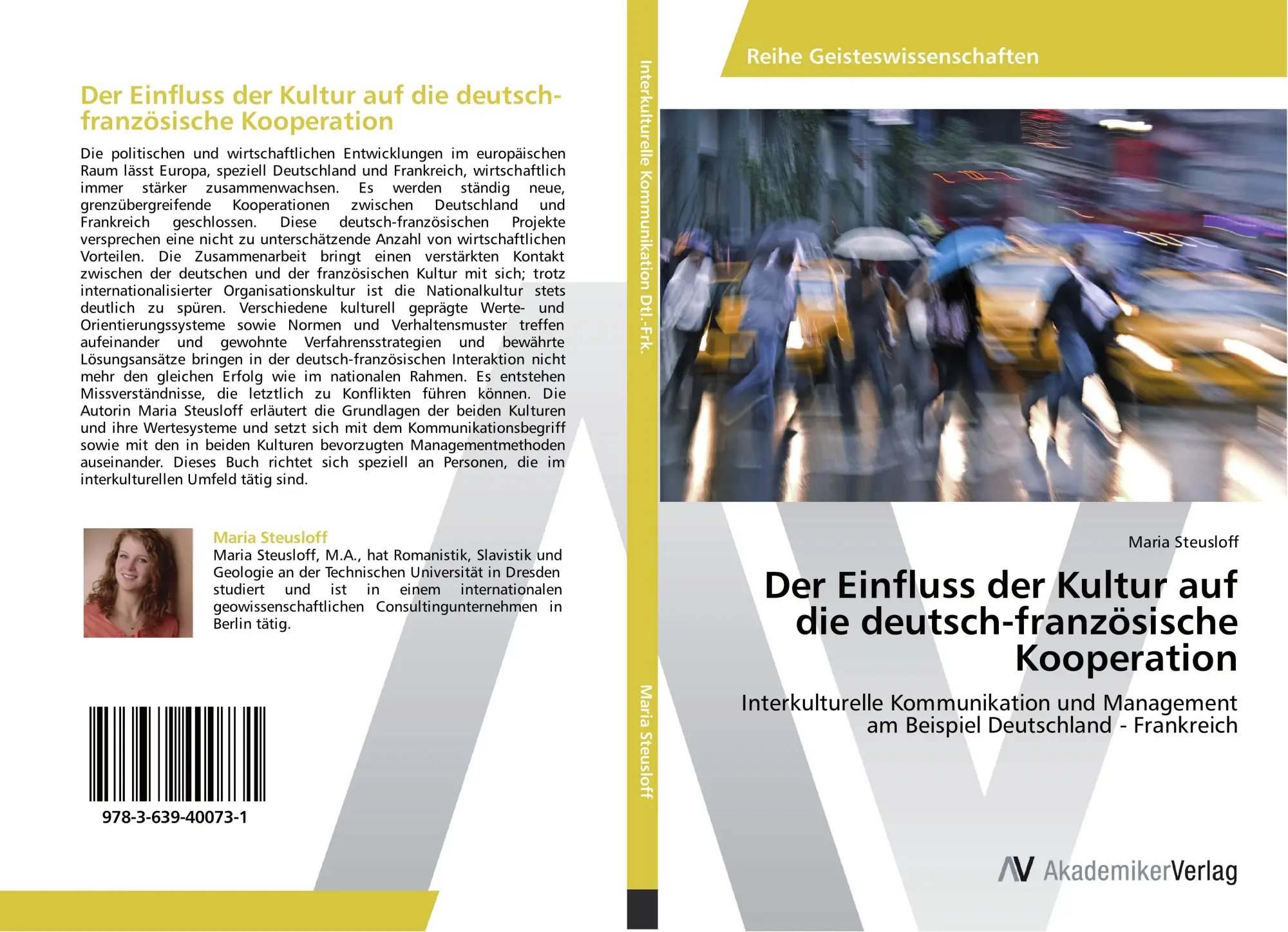 Cover: 9783639400731 | Der Einfluss der Kultur auf die deutsch-französische Kooperation