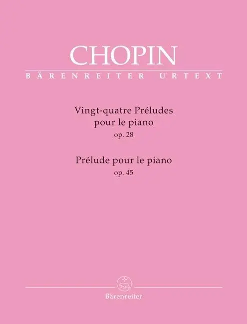 Cover: 9790006530731 | Vingt-quatre Préludes, Klavier, Partitur | pour le paino | Chopin