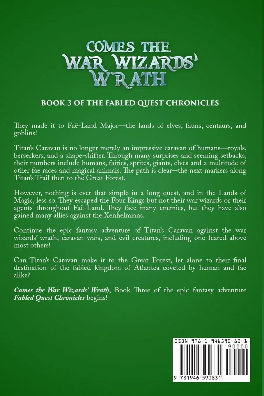 Rückseite: 9781946590831 | Comes the War Wizards' Wrath | Austin Dragon | Taschenbuch | Englisch