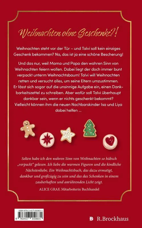 Bild: 9783417010831 | Talvis Weihnachten | Keine Geschenke - und doch so viele! | Nergiz