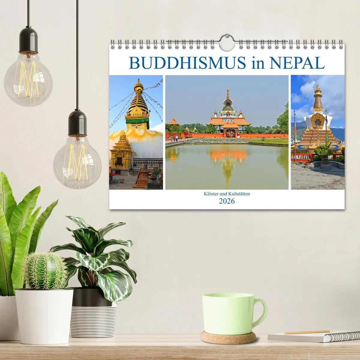 Bild: 9783457780831 | BUDDHISMUS in NEPAL (Wandkalender 2026 DIN A4 quer), CALVENDO...