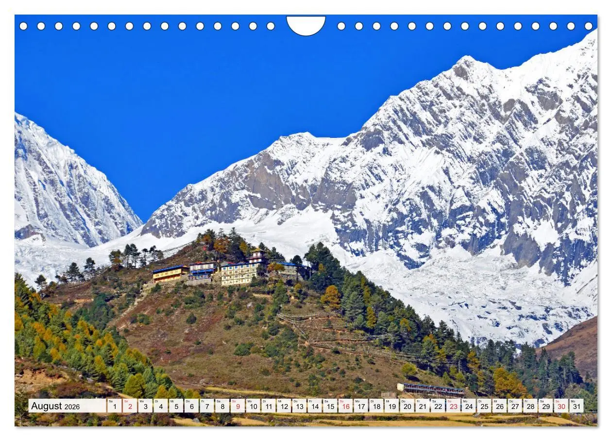 Bild: 9783457780831 | BUDDHISMUS in NEPAL (Wandkalender 2026 DIN A4 quer), CALVENDO...