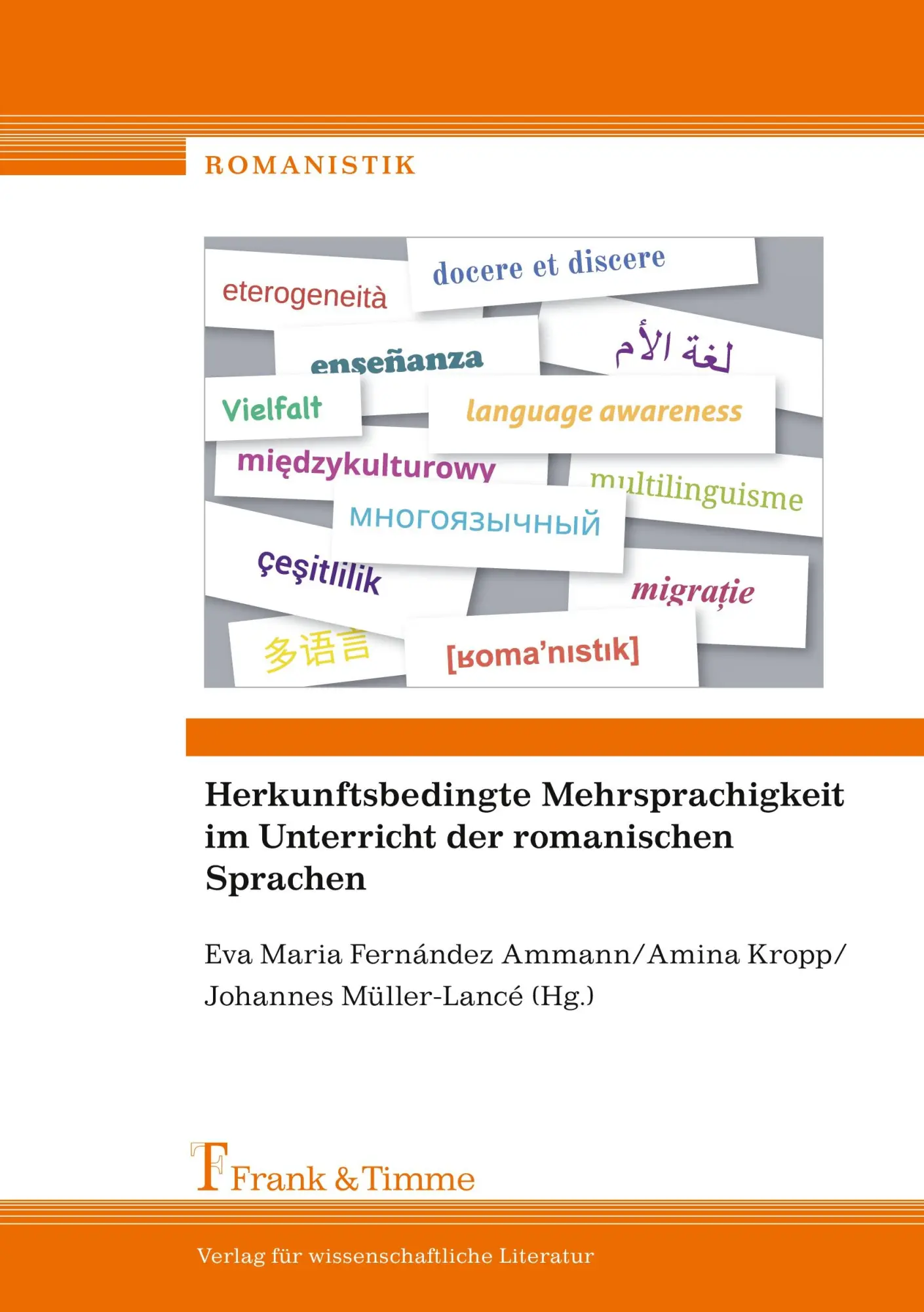 Cover: 9783732900831 | Herkunftsbedingte Mehrsprachigkeit im Unterricht der romanischen...