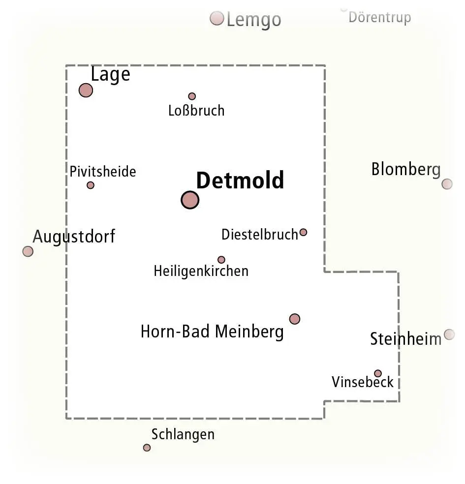 Bild: 9783747300831 | Detmold, Horn-Bad Meinberg 1:25 000 | (Land-)Karte | Deutsch | 2018
