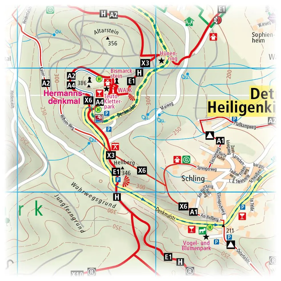 Bild: 9783747300831 | Detmold, Horn-Bad Meinberg 1:25 000 | (Land-)Karte | Deutsch | 2018