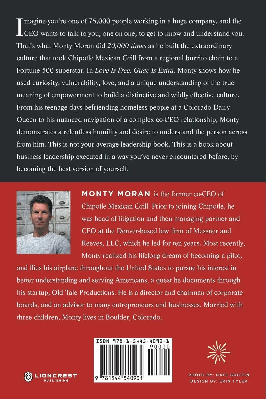 Rückseite: 9781544540931 | Love Is Free. Guac Is Extra. | Monty Moran | Taschenbuch | Englisch