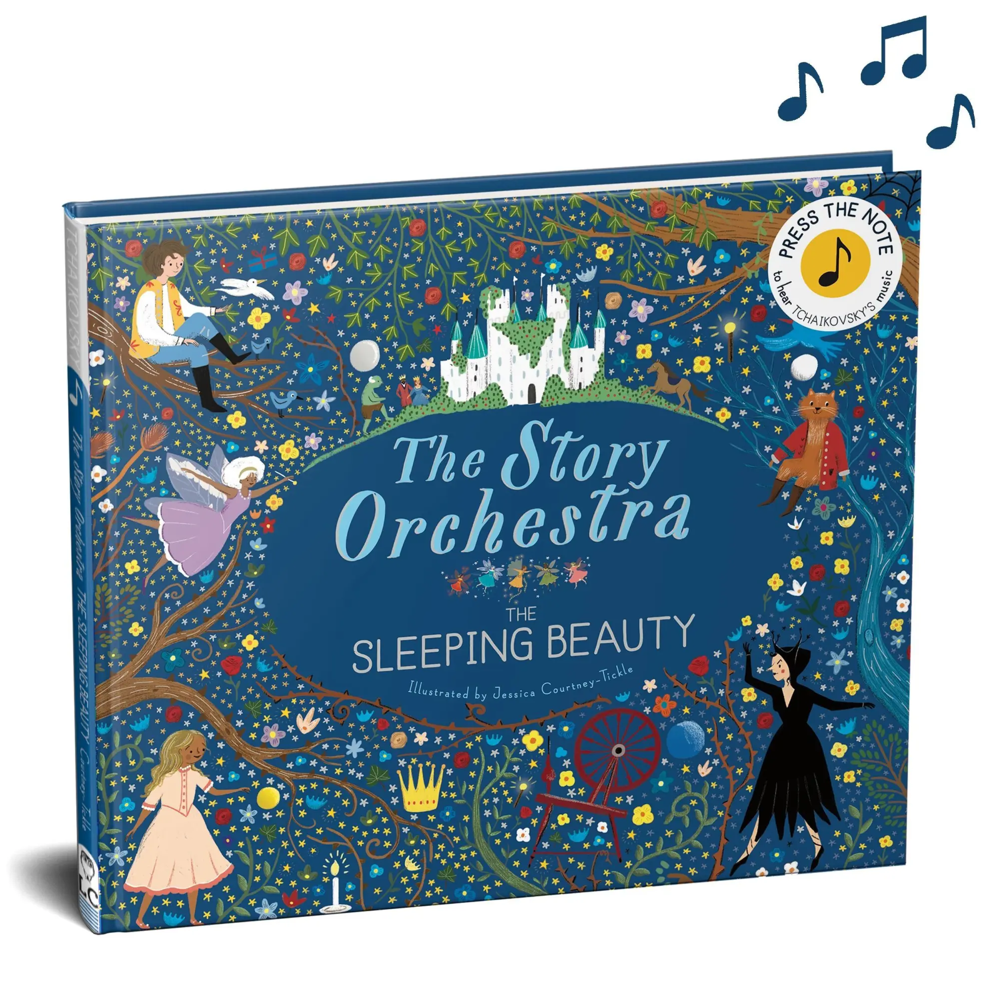 The Story Orchestra The Sleeping Beauty w sound button - Jessica Courtney Tickle Gebunden