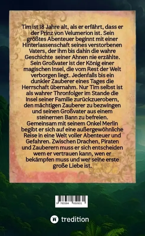 Bild: 9783384650931 | Velumerion | Das Erbe des Großvaters | Justin Noss | Taschenbuch