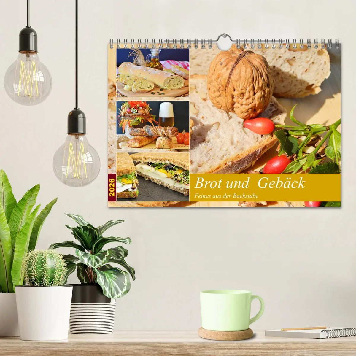 Bild: 9783457770931 | Brot und Gebäck. Feines aus der Backstube (Wandkalender 2026 DIN A4...