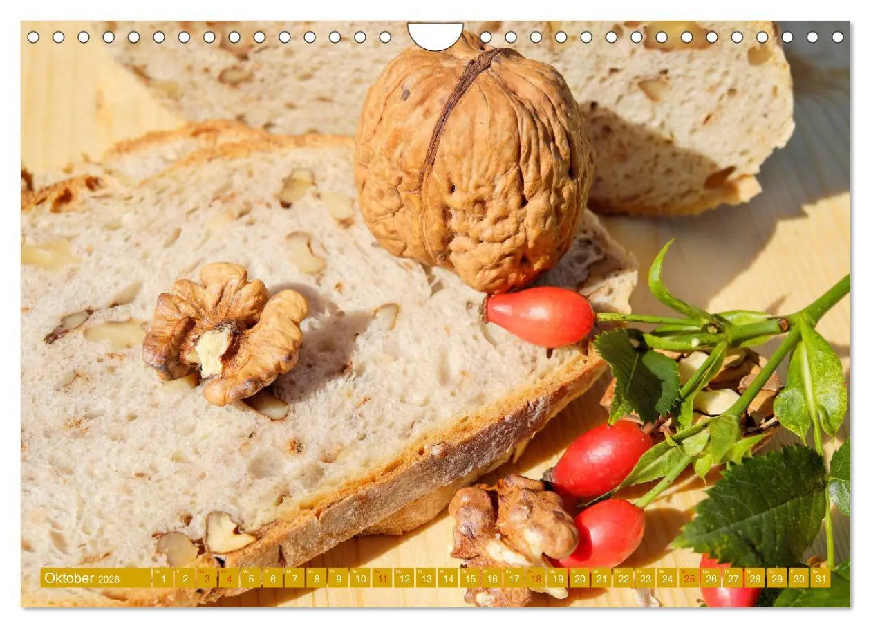 Bild: 9783457770931 | Brot und Gebäck. Feines aus der Backstube (Wandkalender 2026 DIN A4...