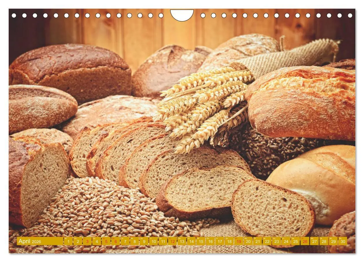 Bild: 9783457770931 | Brot und Gebäck. Feines aus der Backstube (Wandkalender 2026 DIN A4...