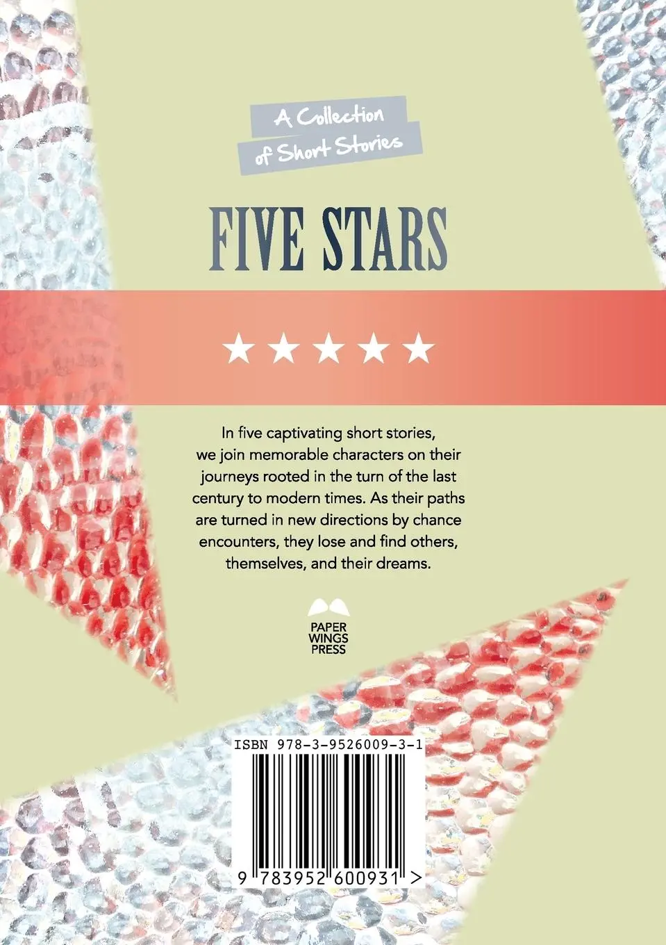 Rückseite: 9783952600931 | Five Stars | Marion Sommer | Taschenbuch | Englisch | 2024