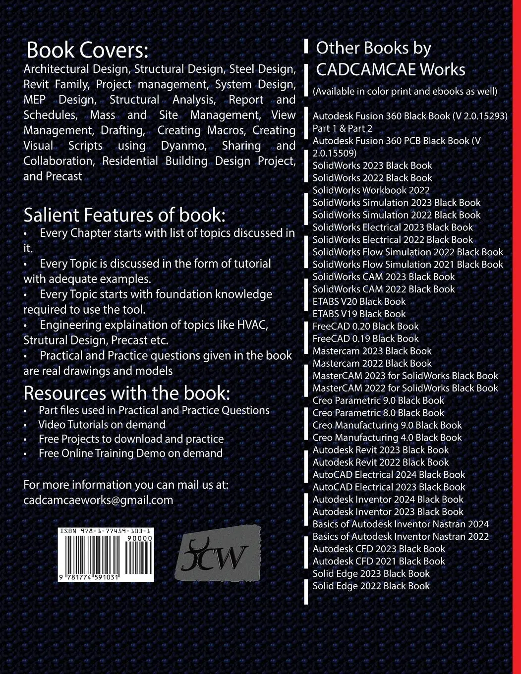 Rückseite: 9781774591031 | Autodesk Revit 2024 Black Book | Gaurav Verma (u. a.) | Taschenbuch