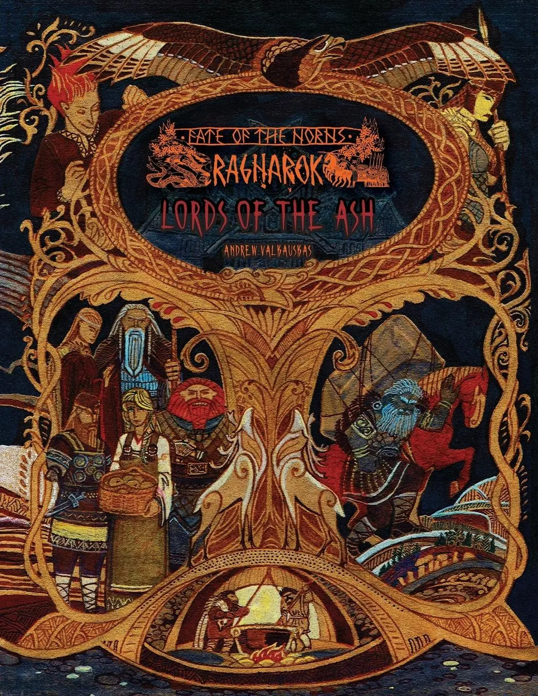 Cover: 9781988051031 | Fate of the Norns | Ragnarok - Lords of the Ash | Andrew Valkauskas
