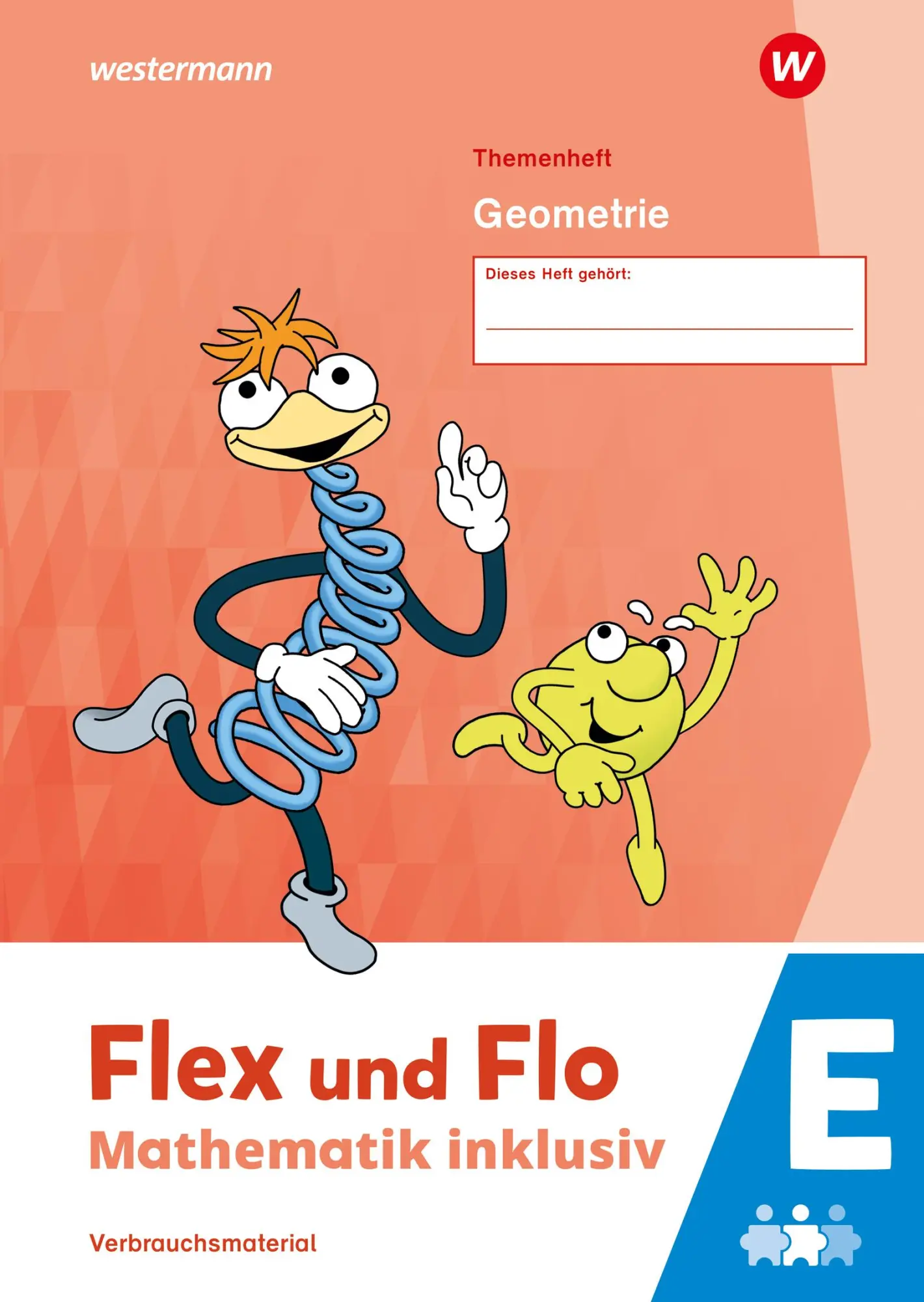 Cover: 9783141201031 | Flex und Flo - Mathematik inklusiv. Themenheft Geometrie E | Köhpcke