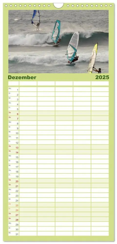 Bild: 9783457111031 | Familienplaner 2025 - Hawaii - Land of Aloha mit 5 Spalten...