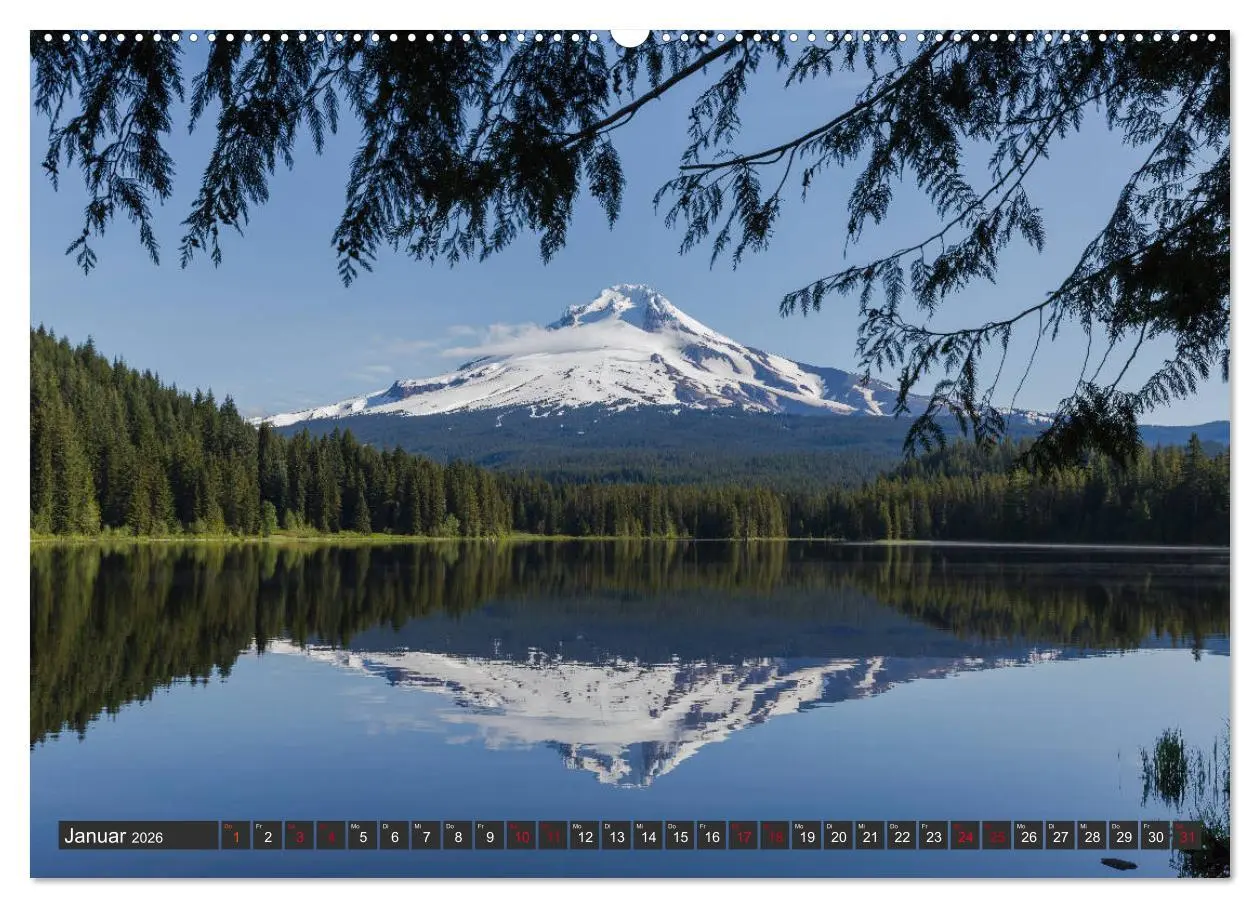 Bild: 9783457731031 | Traumziel Oregon (hochwertiger Premium Wandkalender 2026 DIN A2...