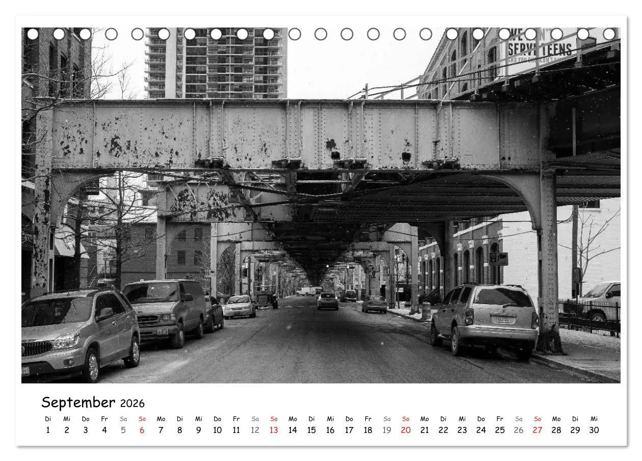 Bild: 9783516131031 | Chicago 2026 (Tischkalender 2026 DIN A5 quer), CALVENDO Monatskalender