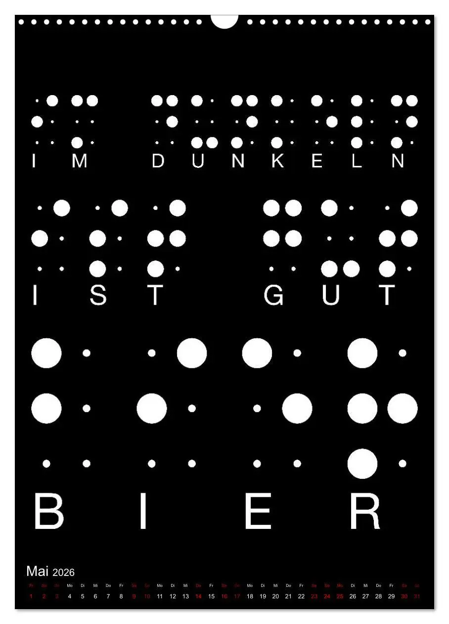 Bild: 9783516371031 | BIER Wandkalender -Trinken mit Stil (Wandkalender 2026 DIN A3...