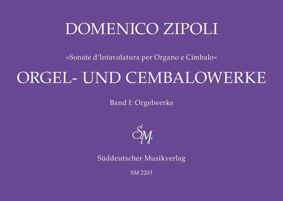 Cover: 9790202111031 | Orgel- und Cembalowerke, Band I | Domenico Zipoli | Buch