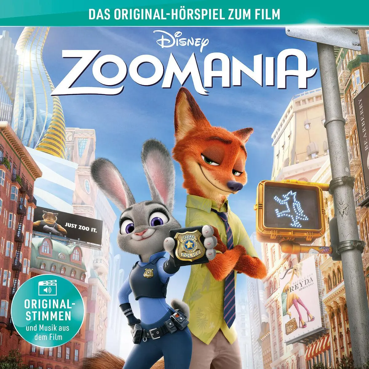 Cover: 50087551131 | Zoomania | Das Original-Hörspiel zum Kinofilm | Michael Giacchino | CD