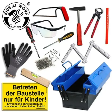 Cover: 4047542601131 | Corvus A600113 - Werkzeugset Box 03, Werkzeugkiste mit Werkzeug Set