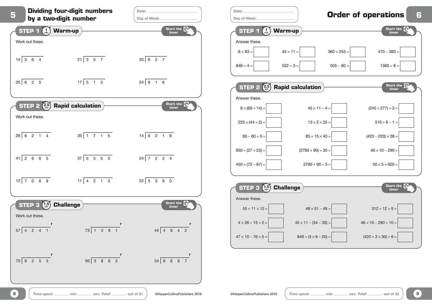 Bild: 9780008311131 | Maths in 5 Minutes a Day Age 10-11 | Collins Ks2 | Taschenbuch | 2019