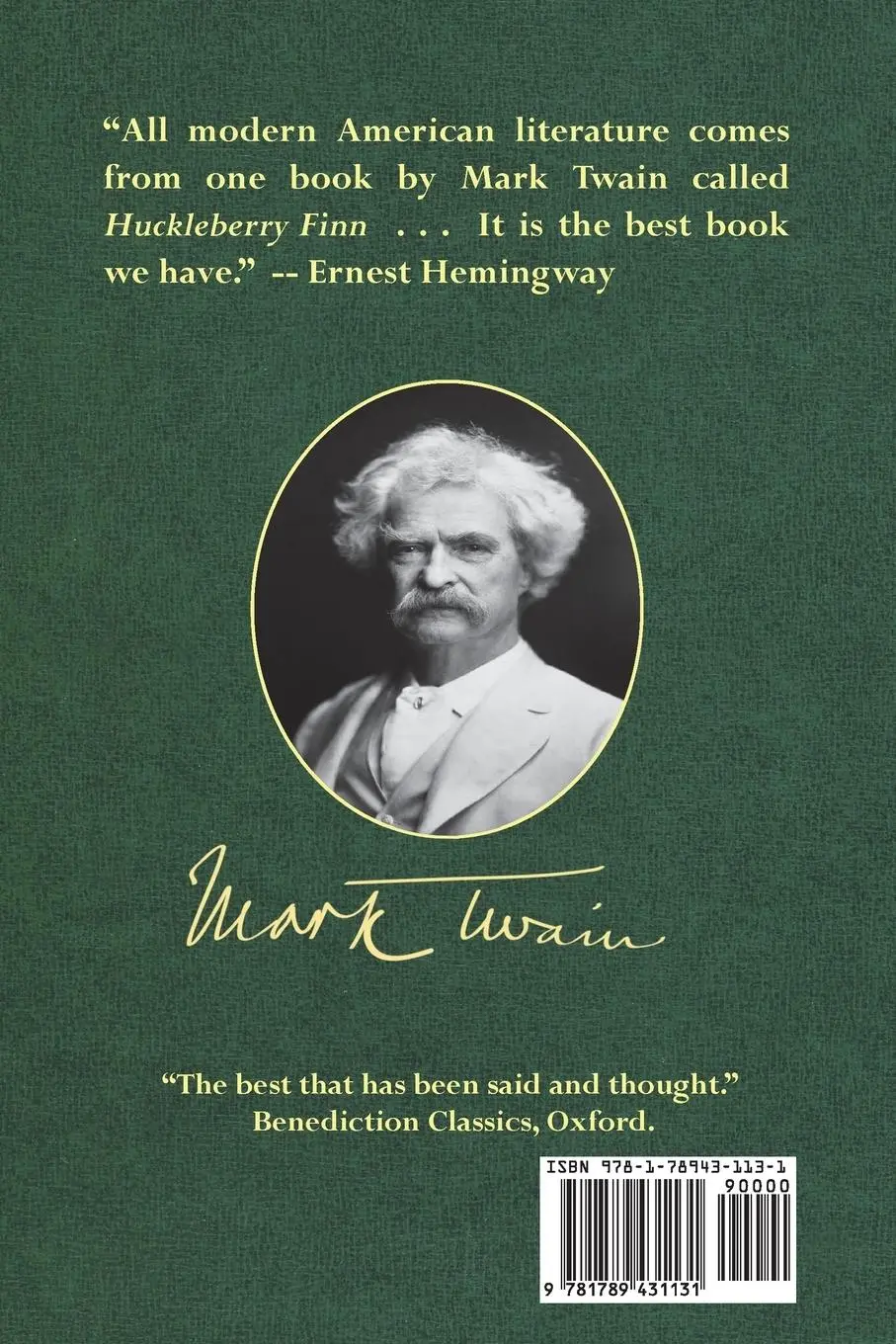 Rückseite: 9781789431131 | Adventures of Huckleberry Finn | Mark Twain | Taschenbuch | Englisch