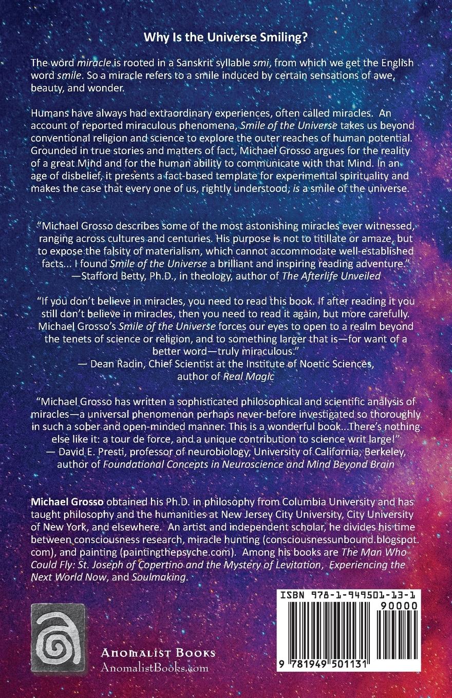 Rückseite: 9781949501131 | Smile of the Universe | Miracles in an Age of Disbelief | Grosso